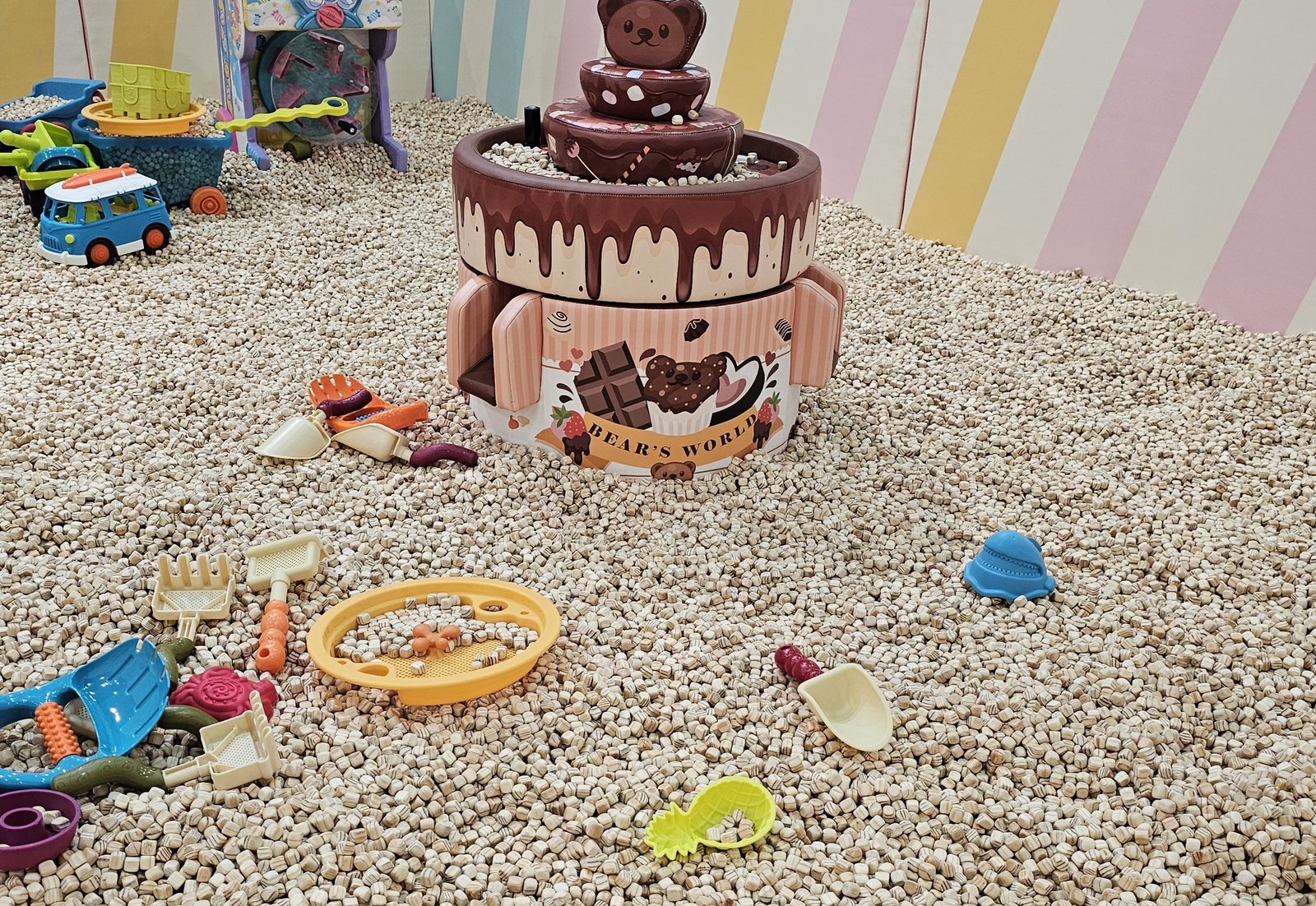 新北汐止 貝兒絲咖啡Bears cafe：室內主題樂園/ 可