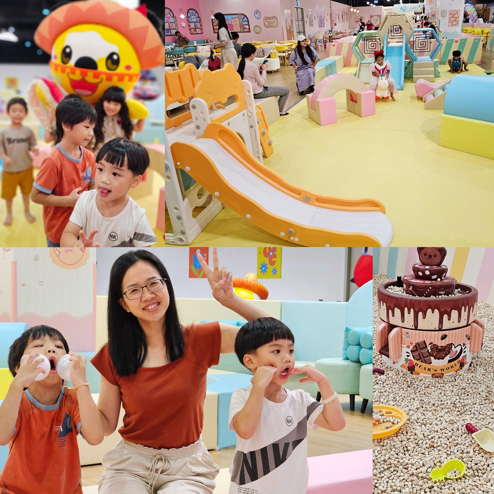 新北汐止 貝兒絲咖啡Bears cafe：室內主題樂園/ 可