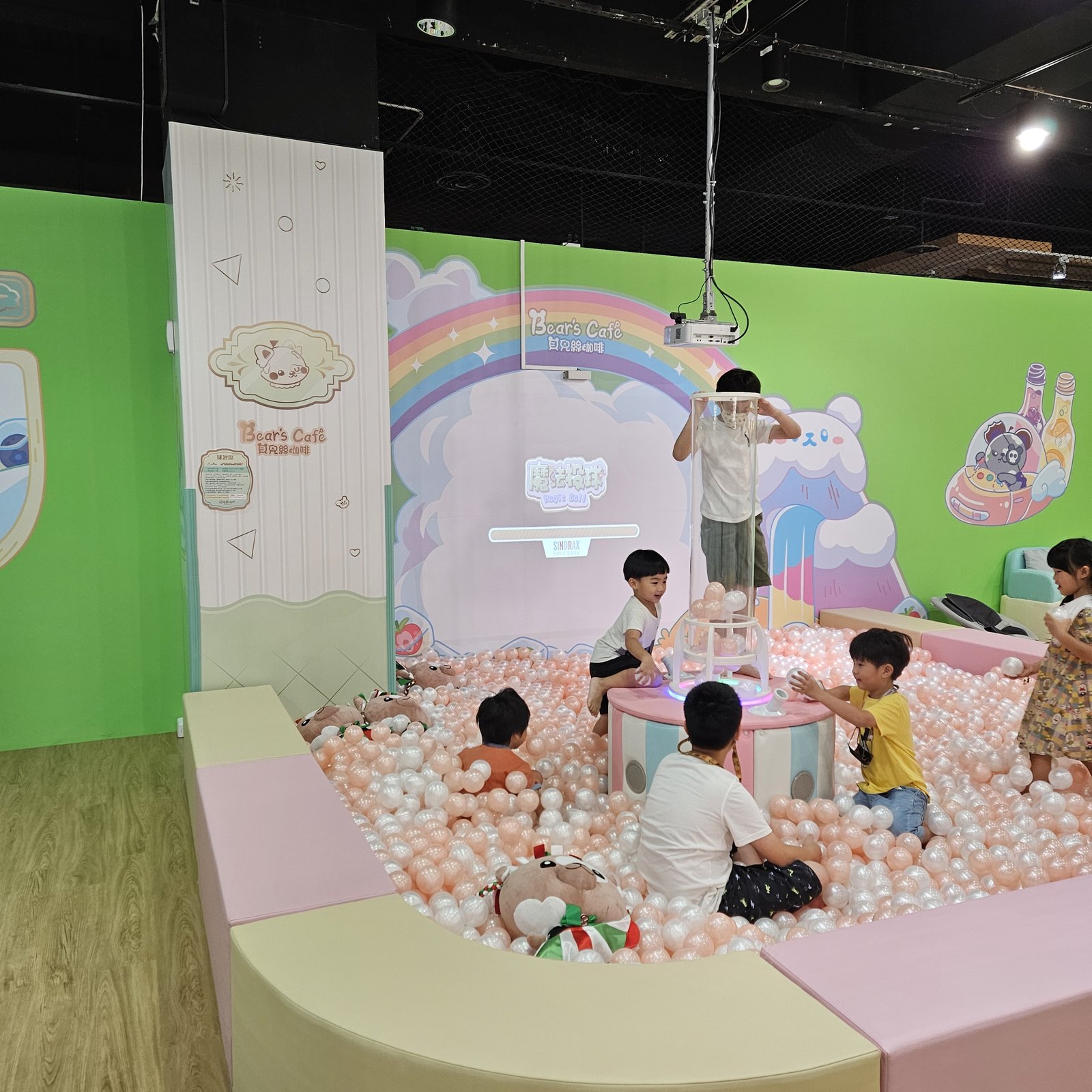 新北汐止 貝兒絲咖啡Bears cafe：室內主題樂園/ 可