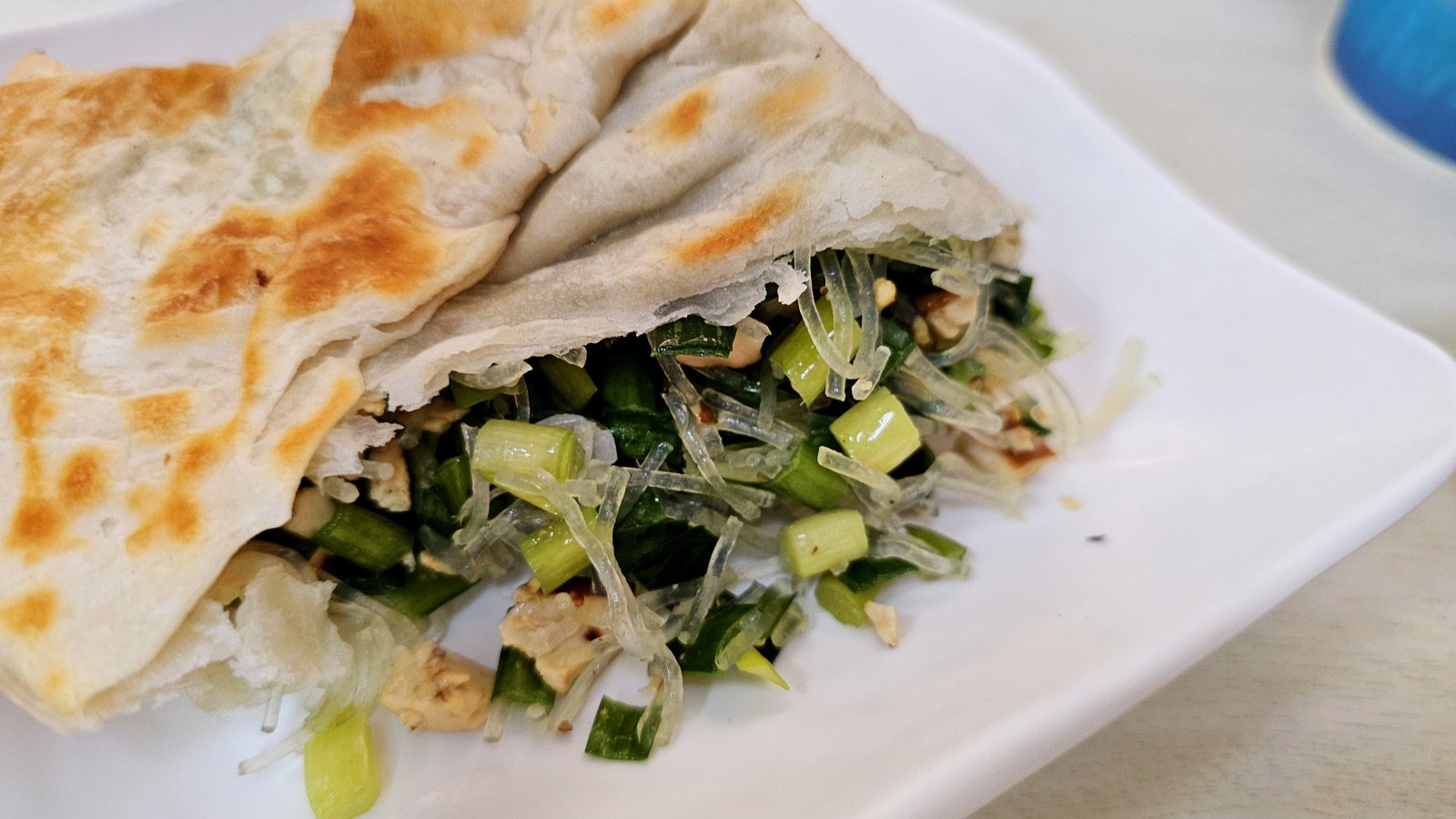天母豆漿：現擀餅皮/ 古早味的美味早餐