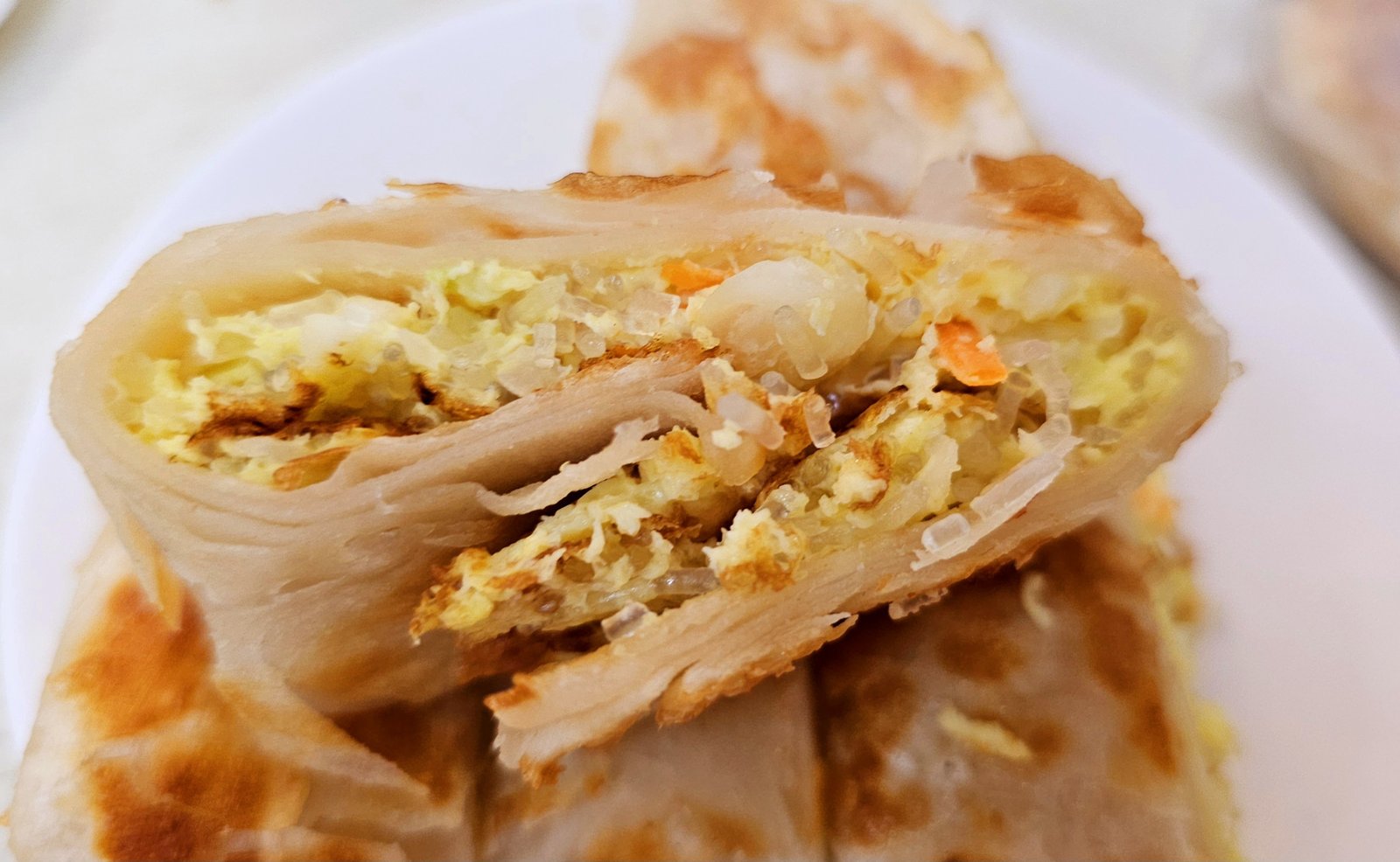 天母豆漿：現擀餅皮/ 古早味的美味早餐