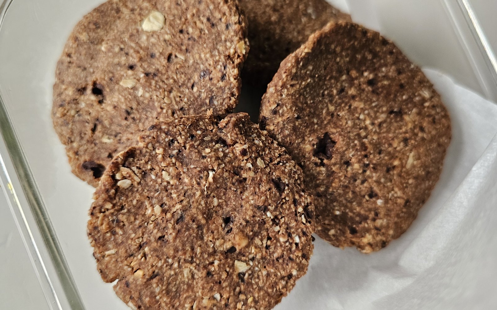 食譜 巧克力燕麥餅乾：原型食物/ 小孩下課點心/ 外脆內軟