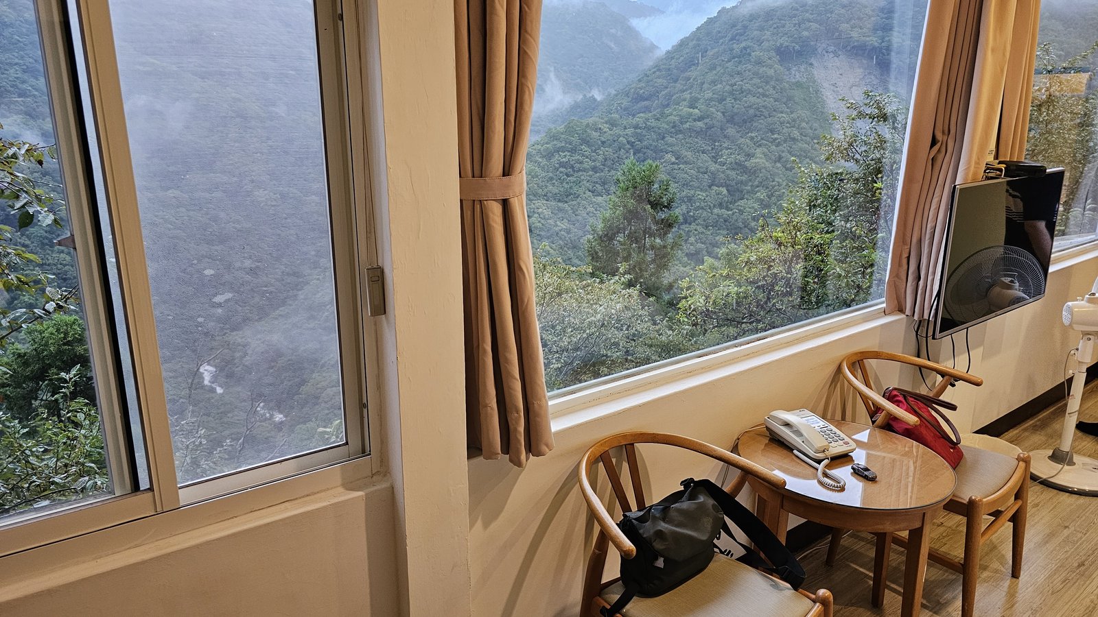 拉拉山 谷典咖啡民宿：神木與水蜜桃的故鄉／欣賞山嵐美景