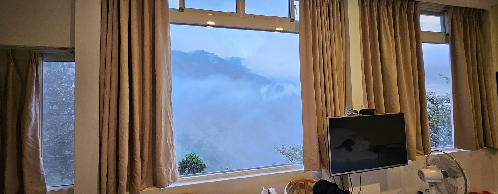 拉拉山 谷典咖啡民宿：神木與水蜜桃的故鄉／欣賞山嵐美景