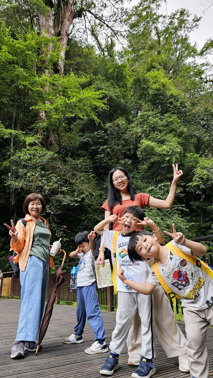 拉拉山 國家森林遊樂區：帶6歲以下小孩們一起找尋神木