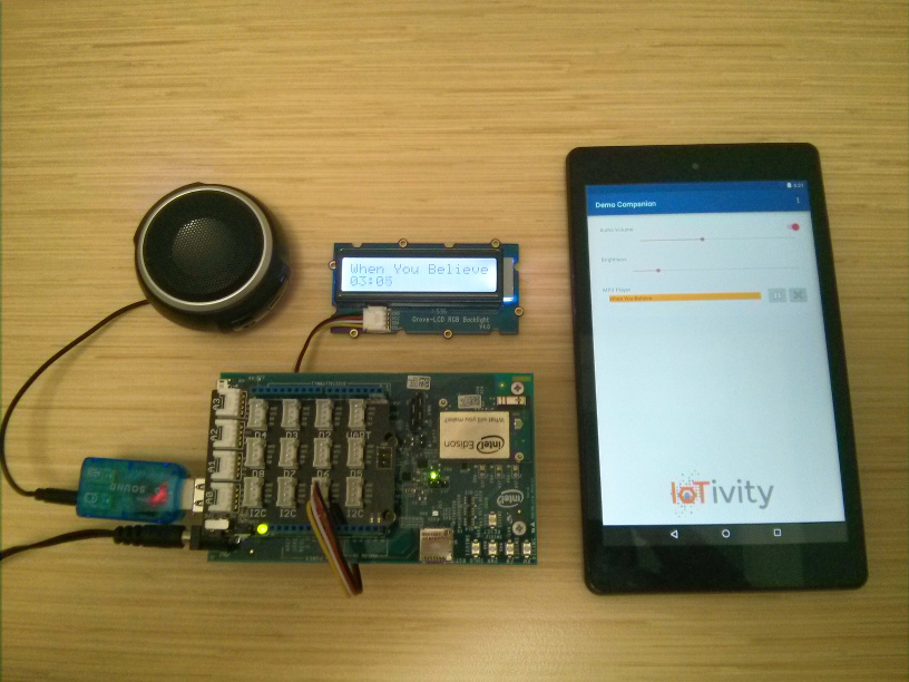 Android Things Jukebox demo