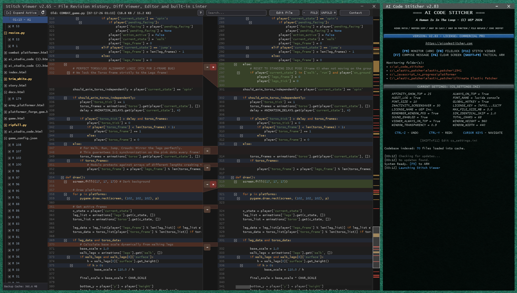 Code Stitcher UI