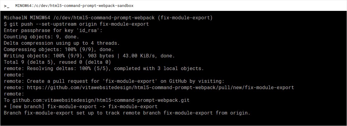 command prompt example