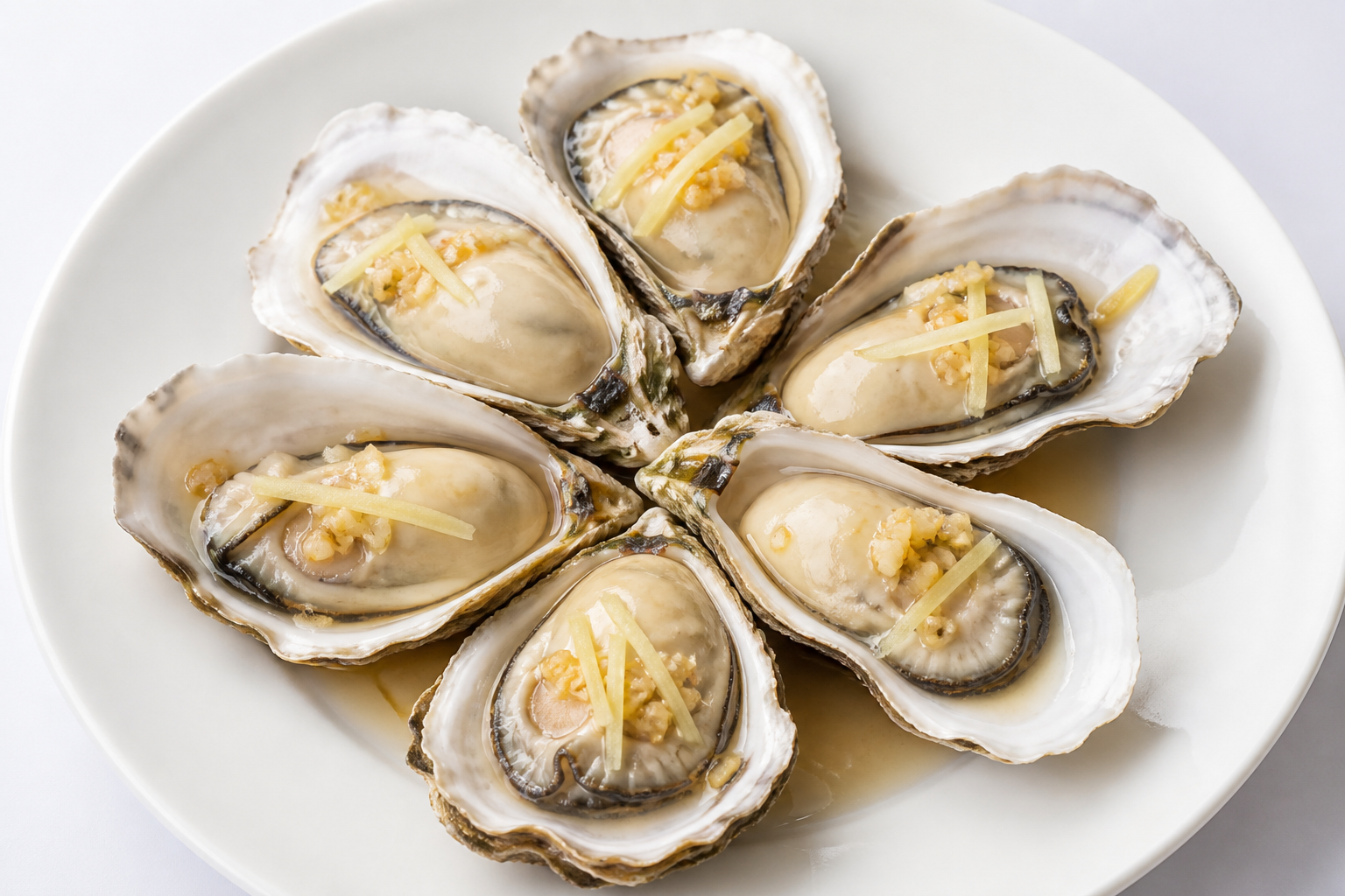 Steamed Oysters