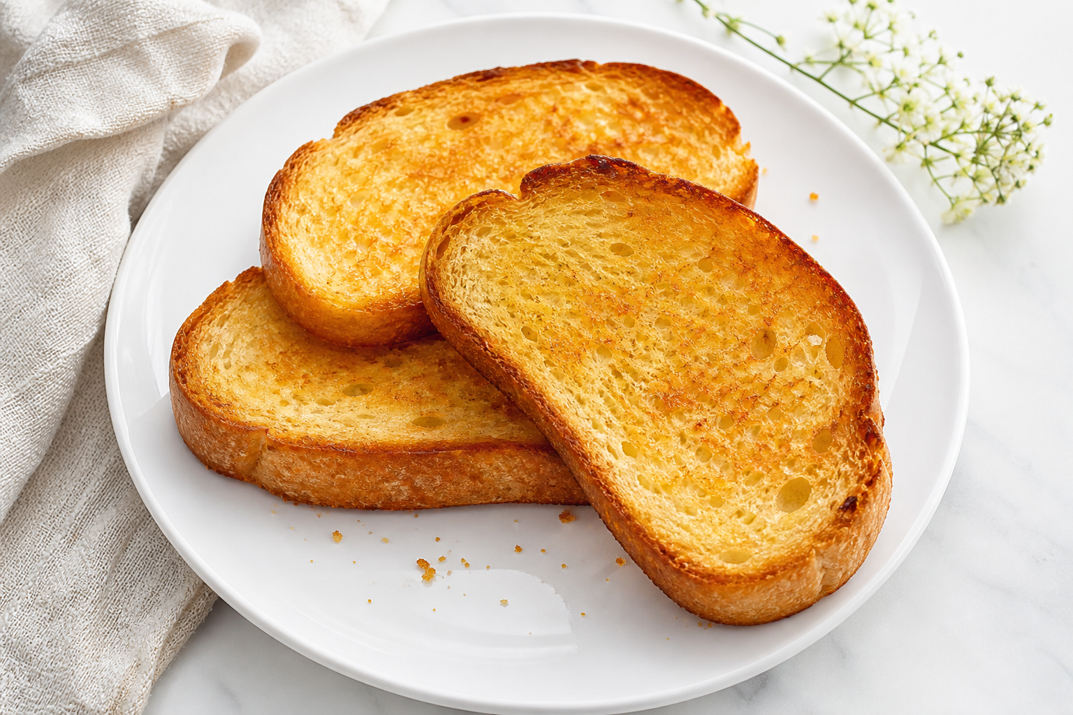 Air Fryer Bread Slices