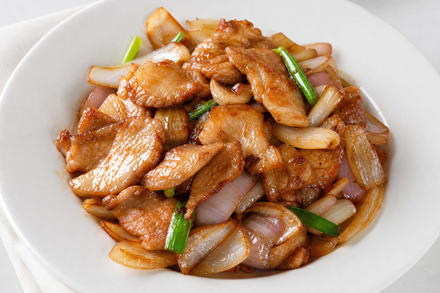 Stir-Fried Pork with Onions