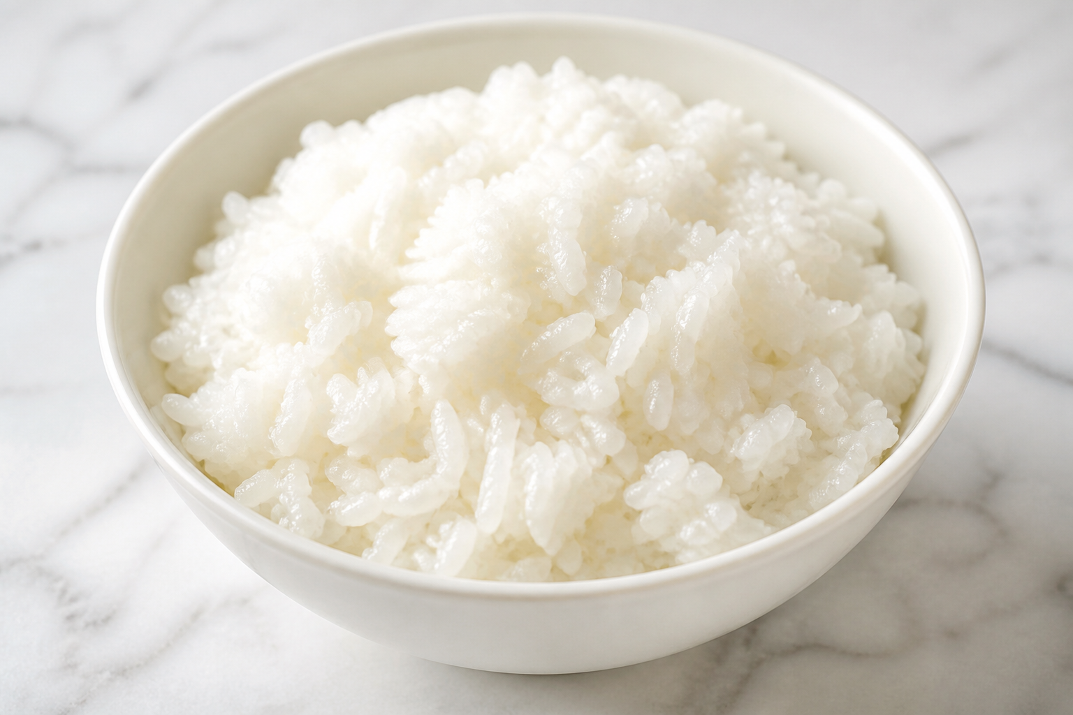 Rice Cooker Steamed Rice