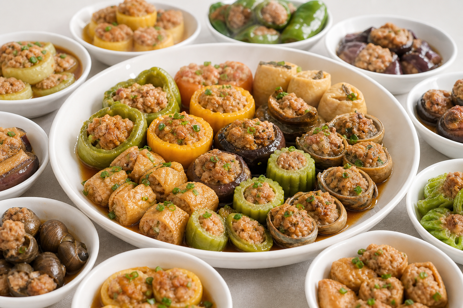 Guilin Eighteen Stuffed Dishes