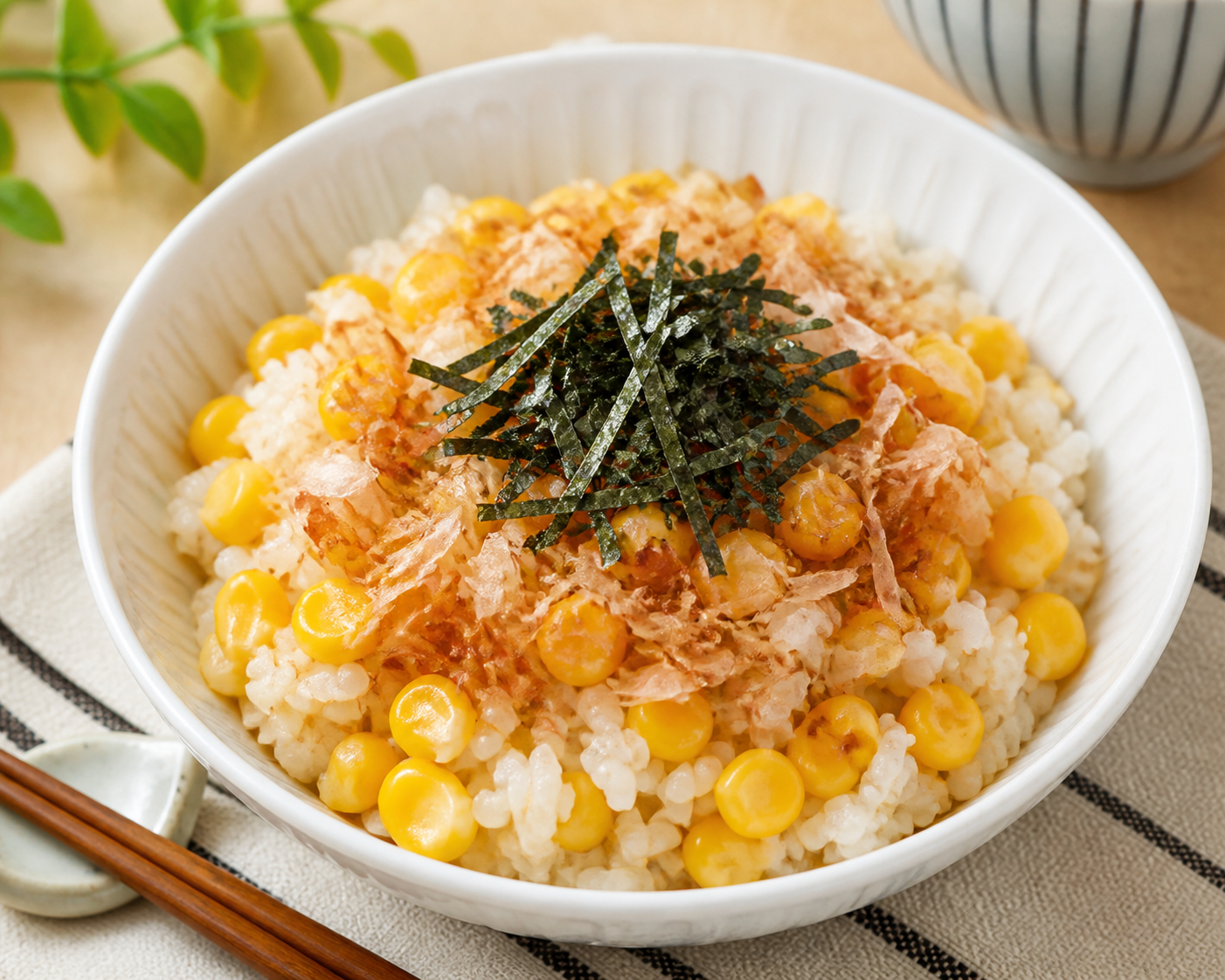 Bonito Nori Corn Rice