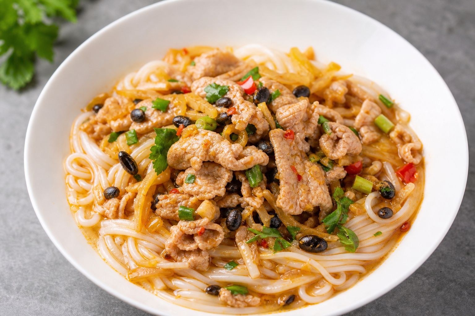 Lao You Pork Rice Noodles