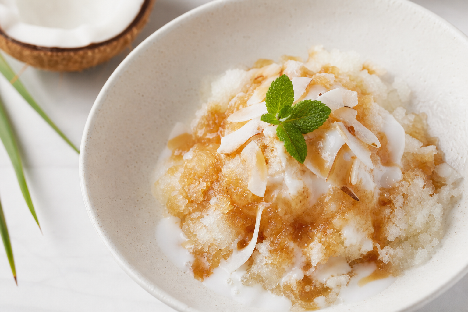 Brown Sugar Coconut Slushie