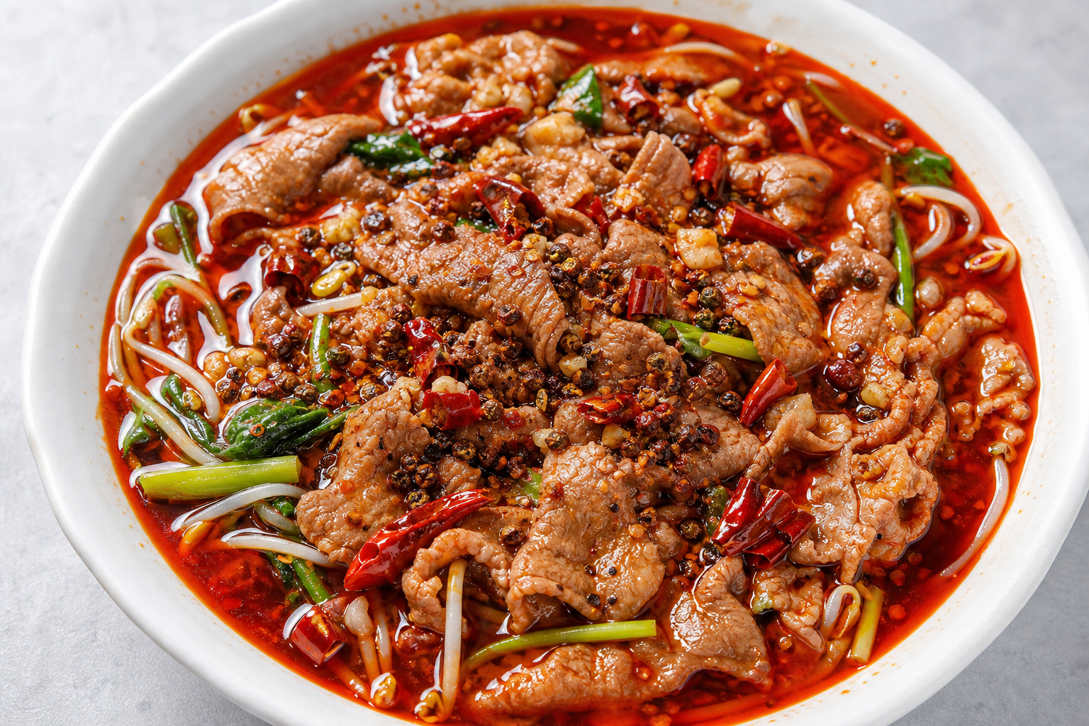 Boiled Beef in Chili Broth (Shui Zhu Niu Rou)