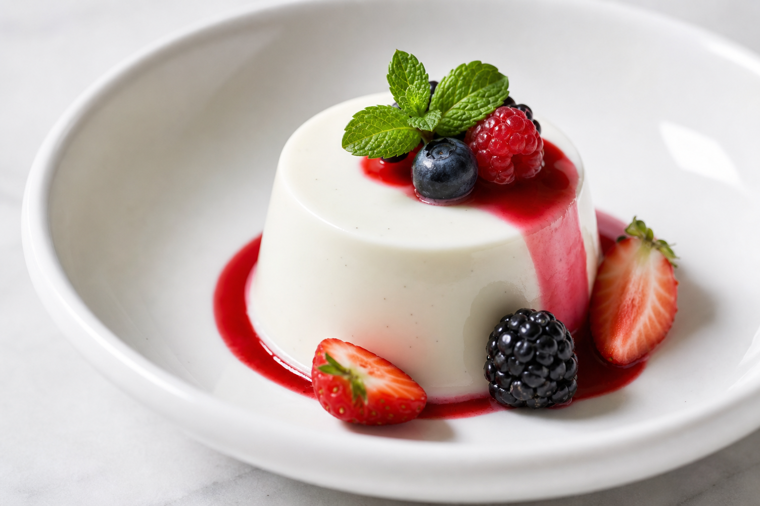 Yogurt Italian Panna Cotta
