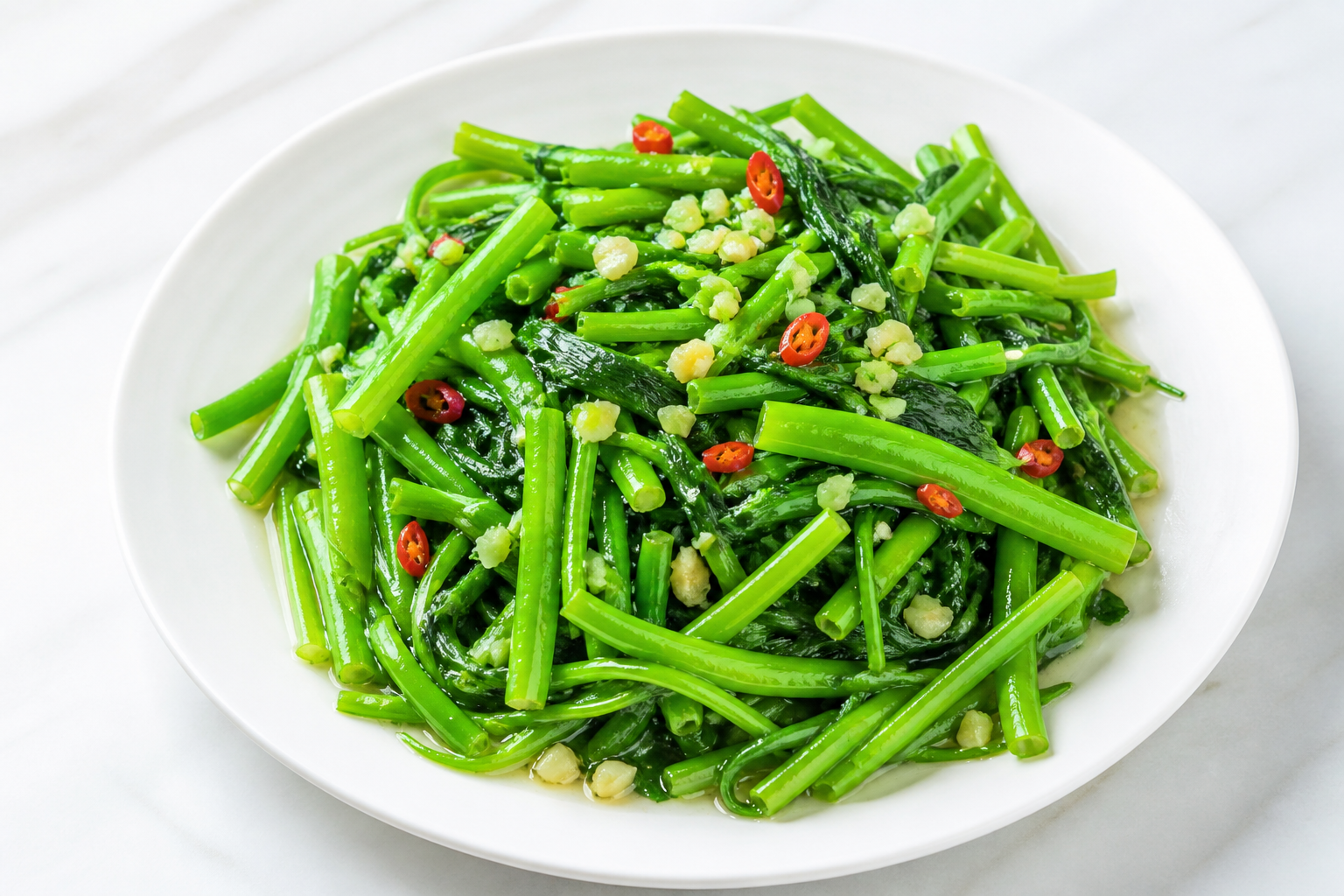 Garlic Water Spinach