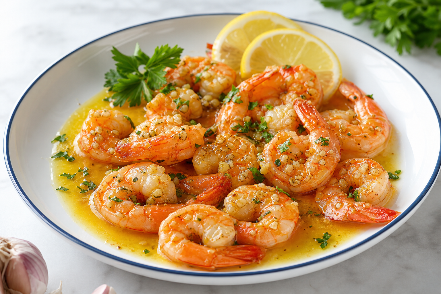 Garlic Butter Prawns