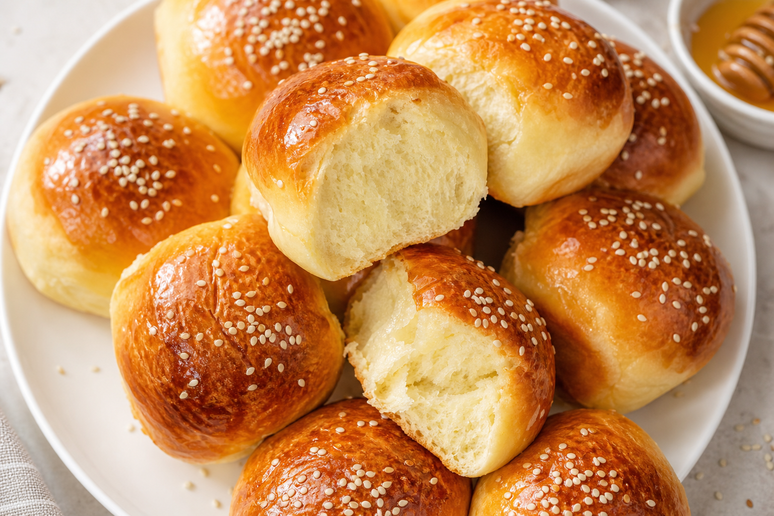 Honey Bread Without a Stand Mixer