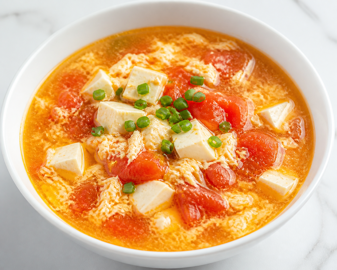 Tomato and Tofu Soup