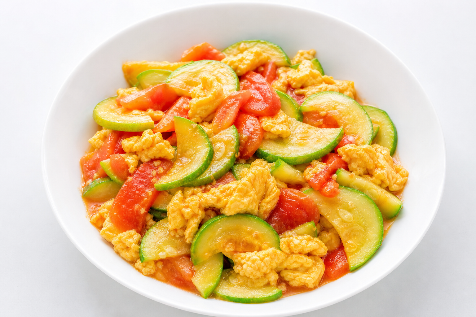 Stir-Fried Zucchini with Egg