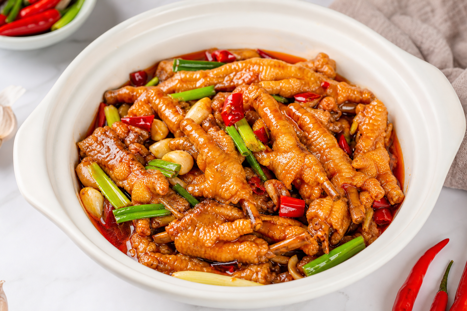 Spicy & Fragrant Chicken Feet Stew