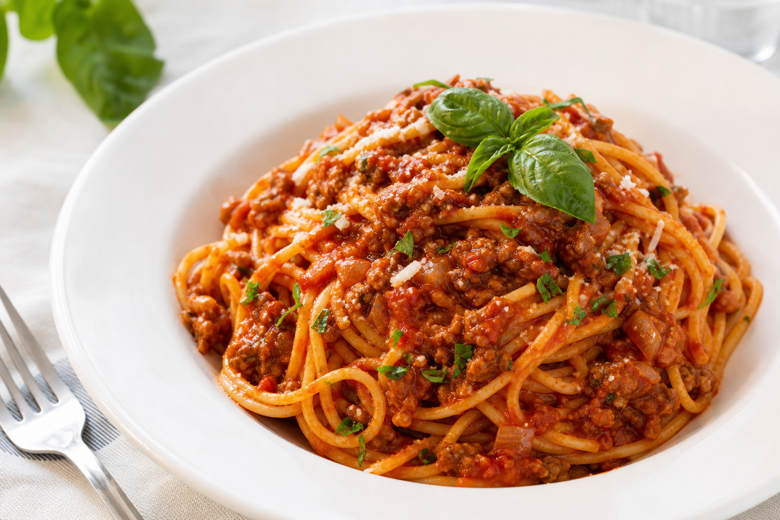 Italian Meat Sauce Pasta
