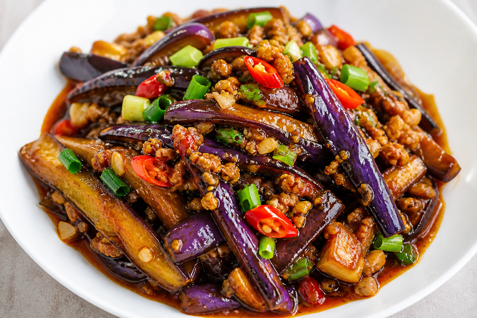 Fish-Fragrant Eggplant
