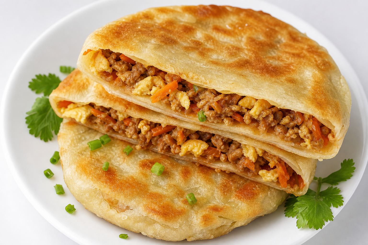 Chinese Filled Pancake