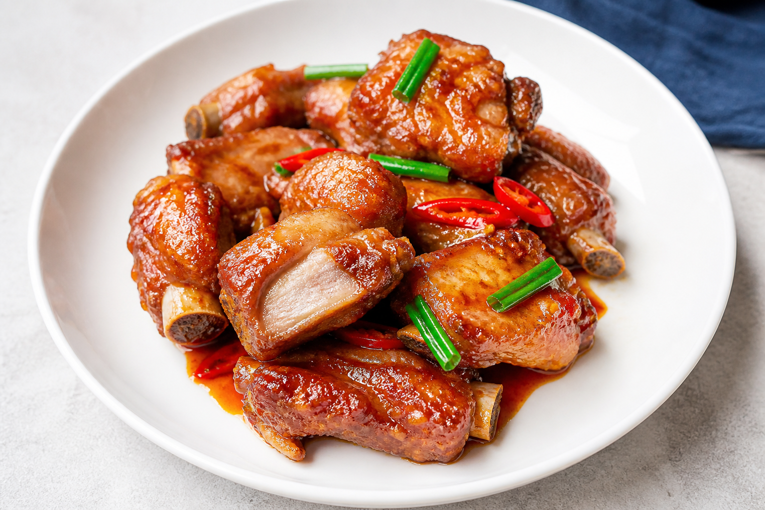 Drunken Pork Ribs