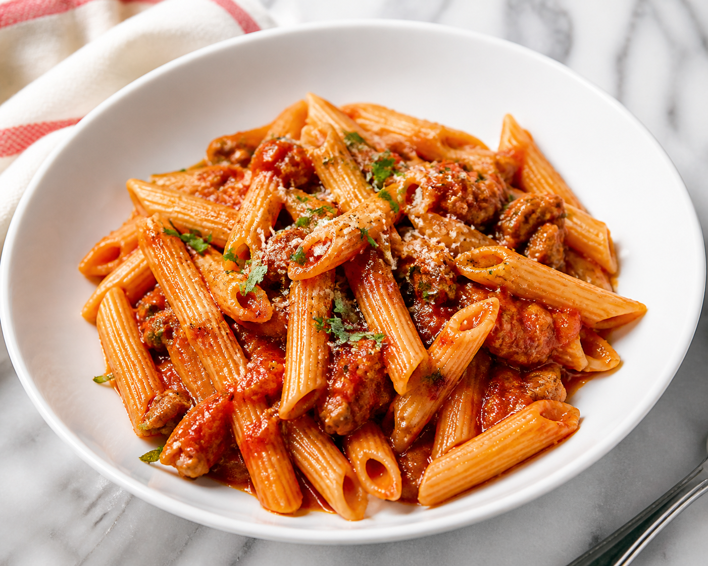 Pre-cooked Pasta