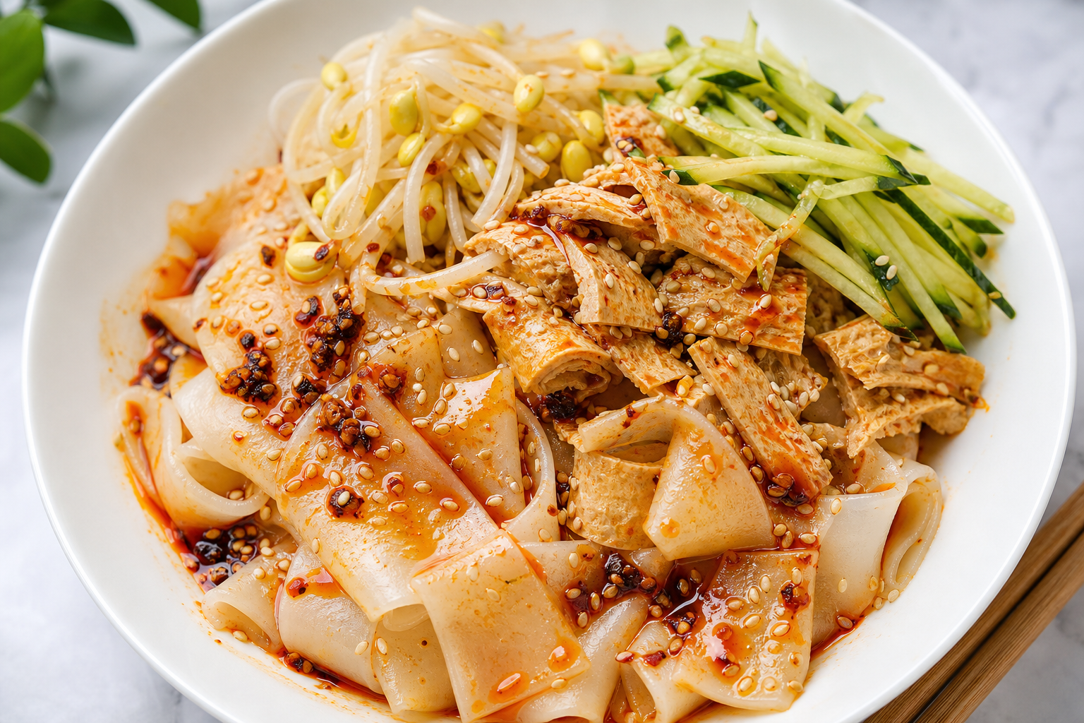 Homestyle Cold Skin Noodles (Liang Pi)