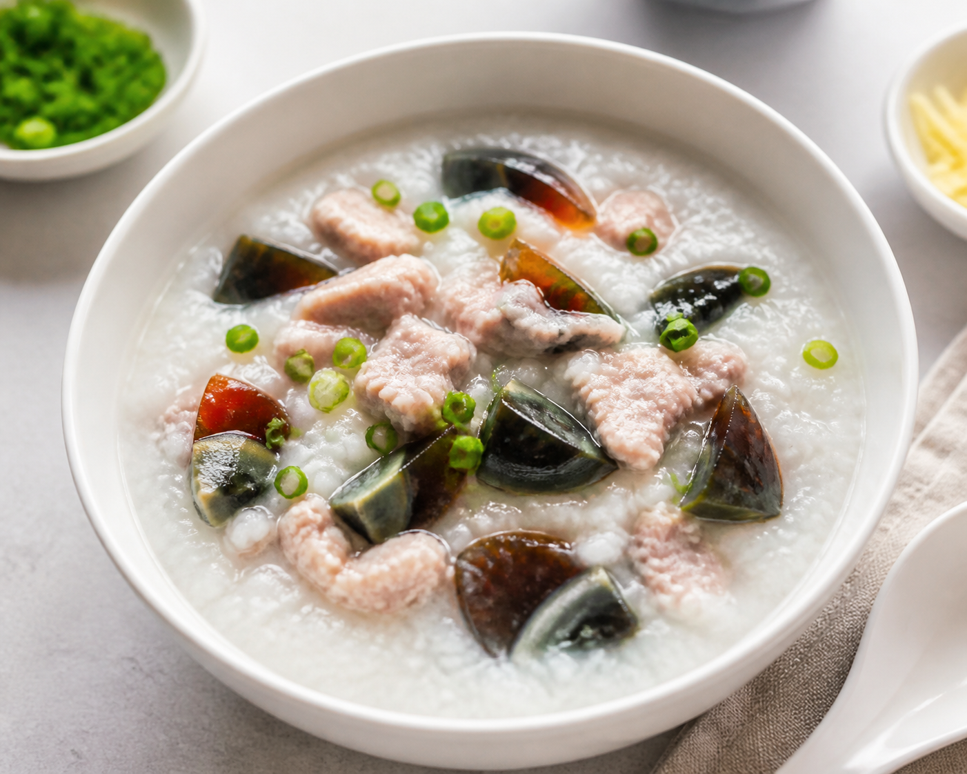 Century Egg and Lean Pork Congee