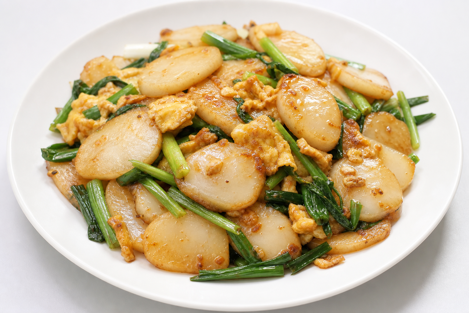 Stir-Fried Rice Cake / Bai Guo