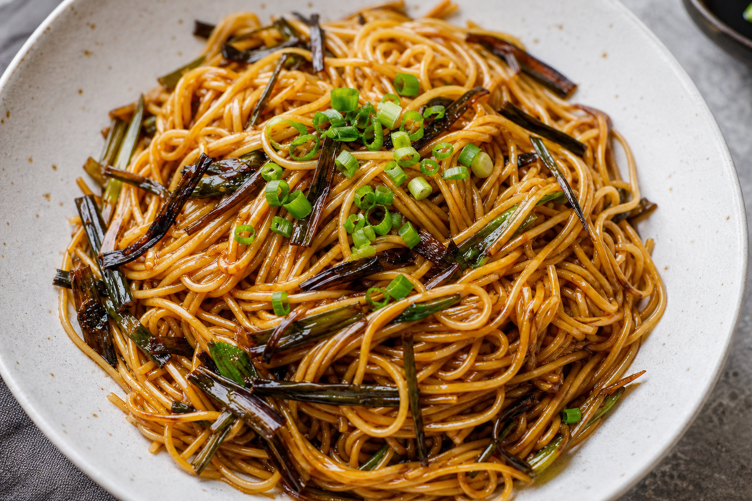 Scallion Oil Noodles