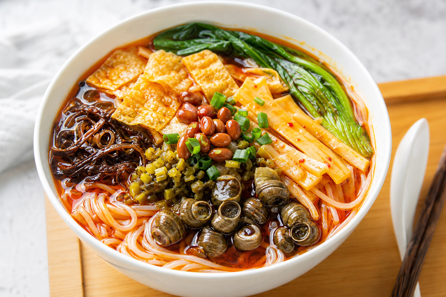 Luosifen (River Snail Rice Noodles)