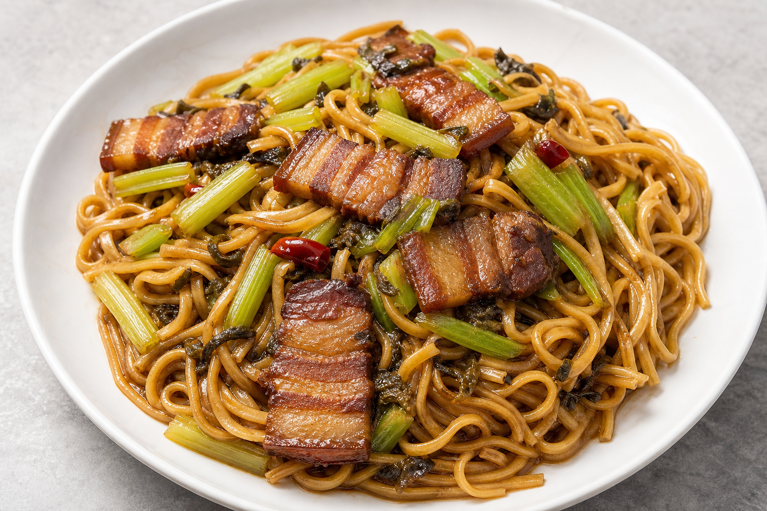 Steamed Braised Noodles