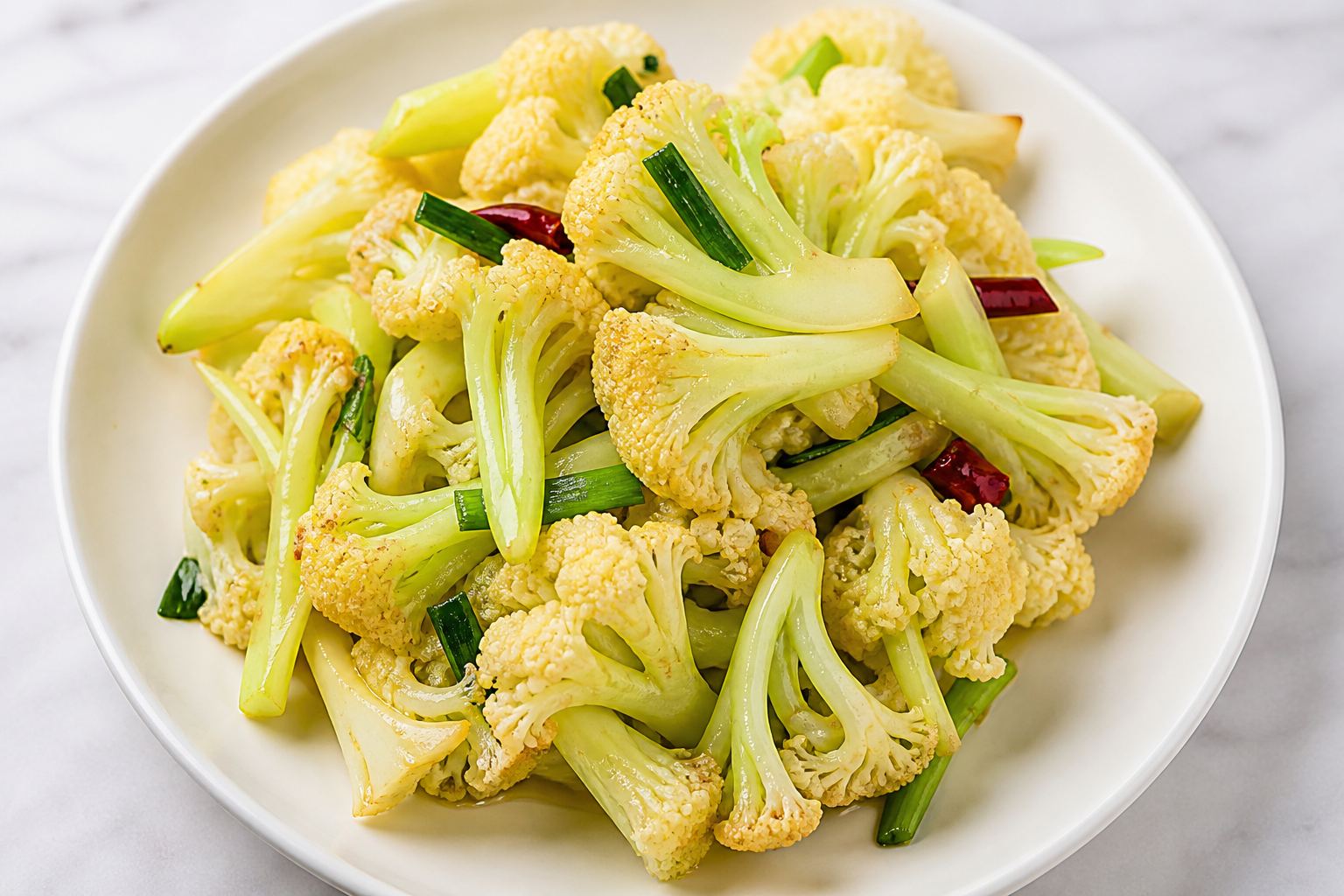 Stir-Fried Cauliflower