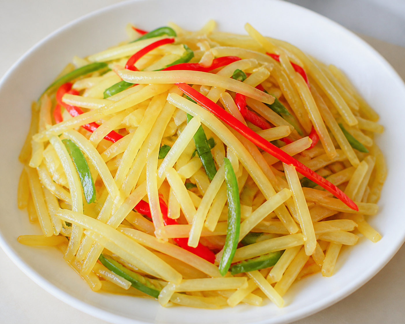 Hot & Sour Shredded Potatoes