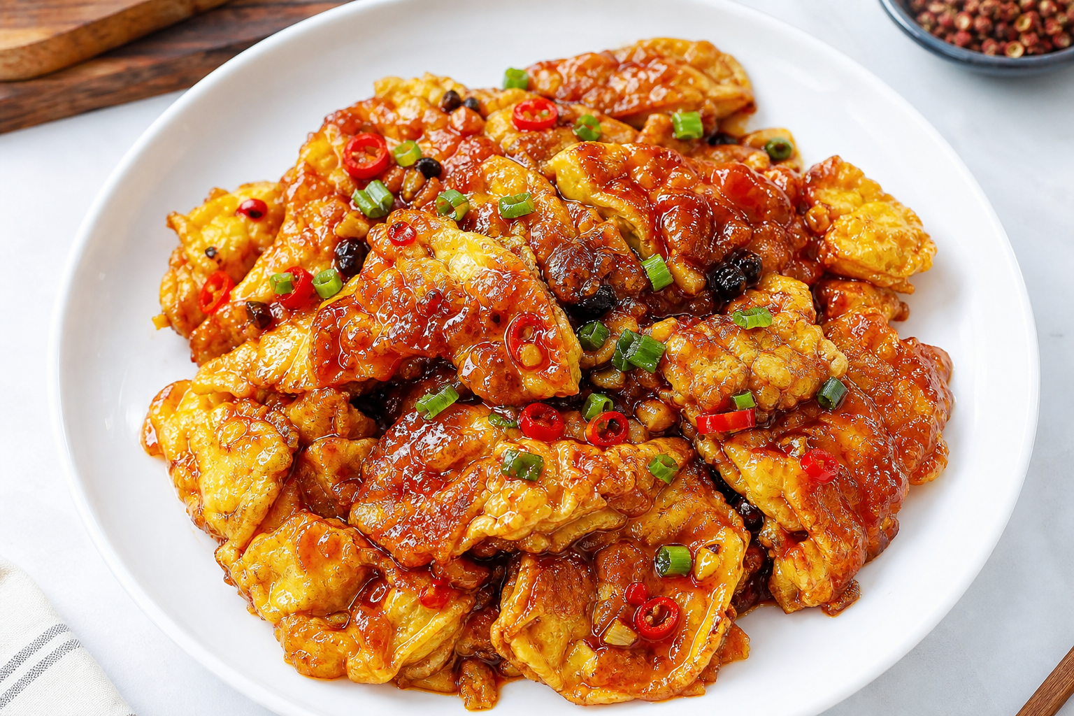Vinegar-Buttered Eggs