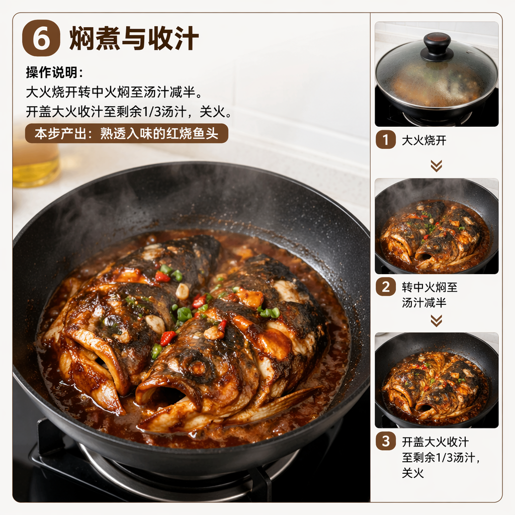 Step 6: Simmer and Reduce the Sauce