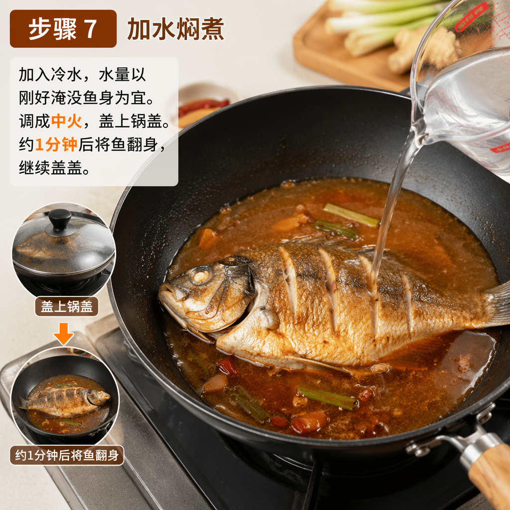 Step 7: Add Water and Simmer
