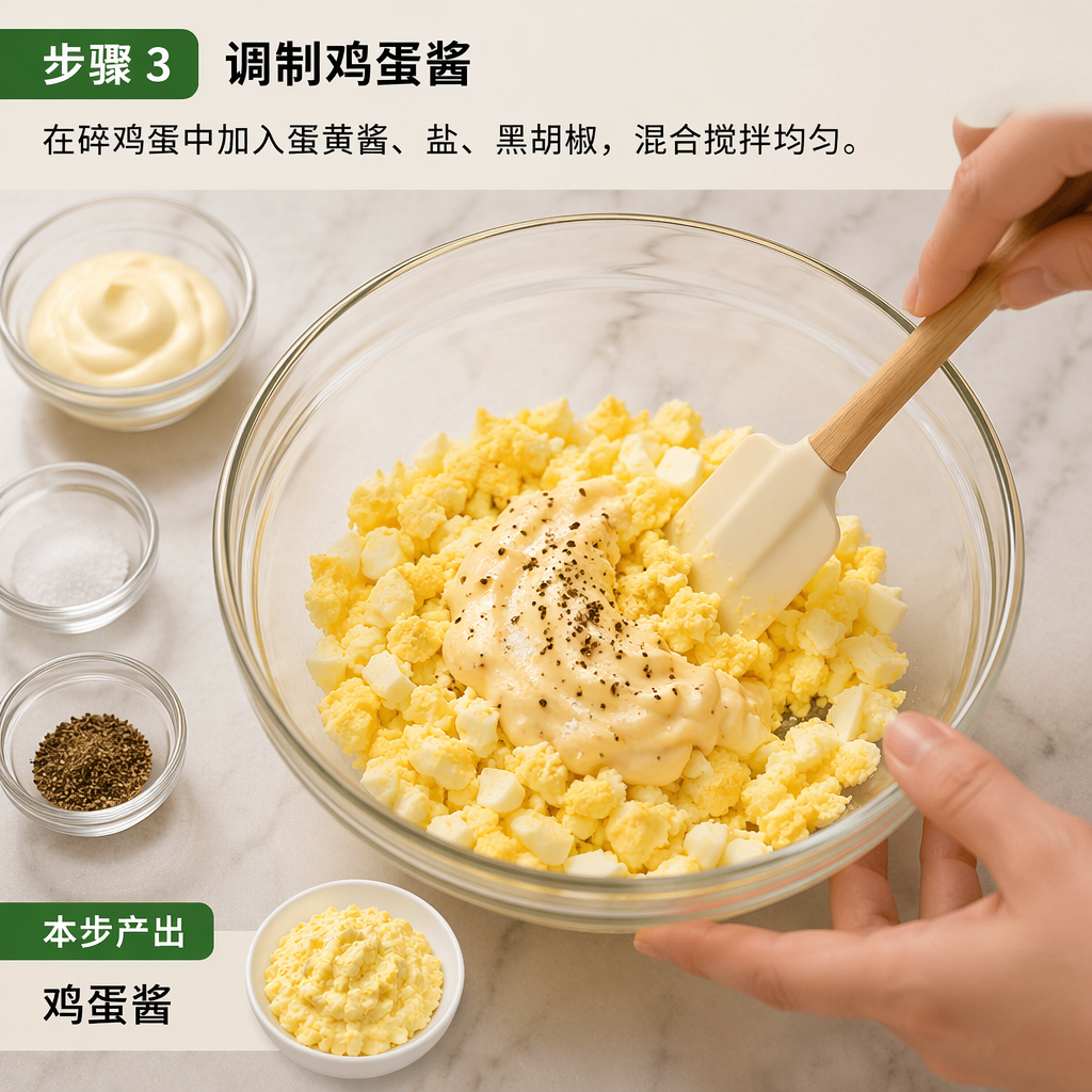 Step 3: Make the Egg Salad
