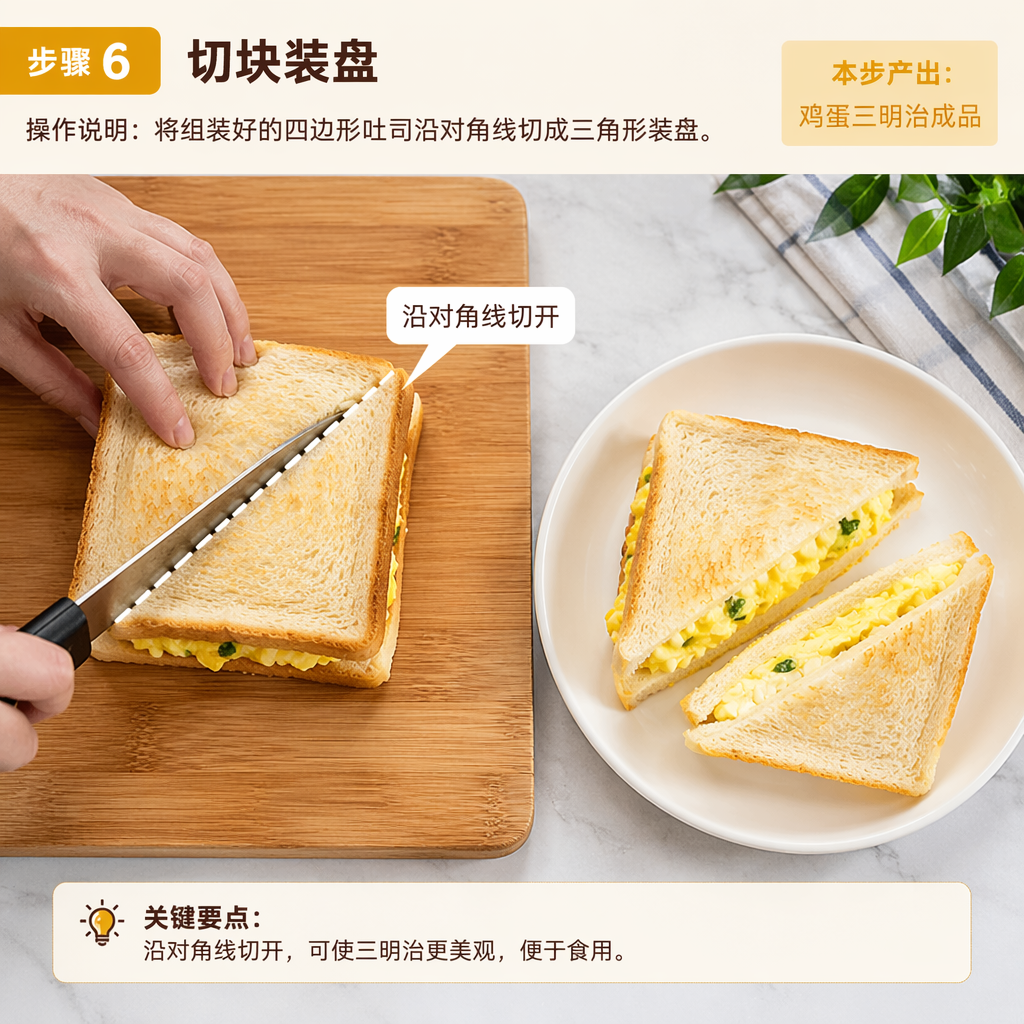 Step 6: Cut and Plate