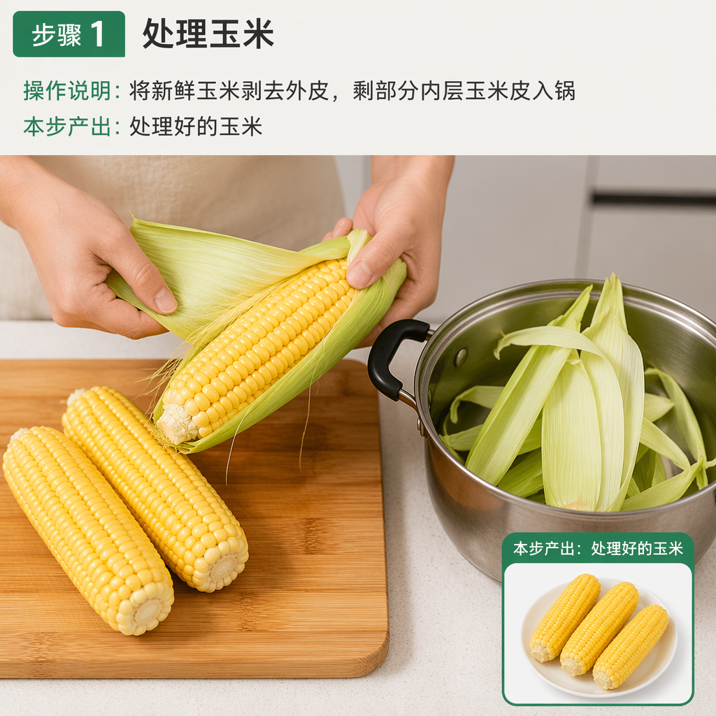 Step 1: Prepare the Corn