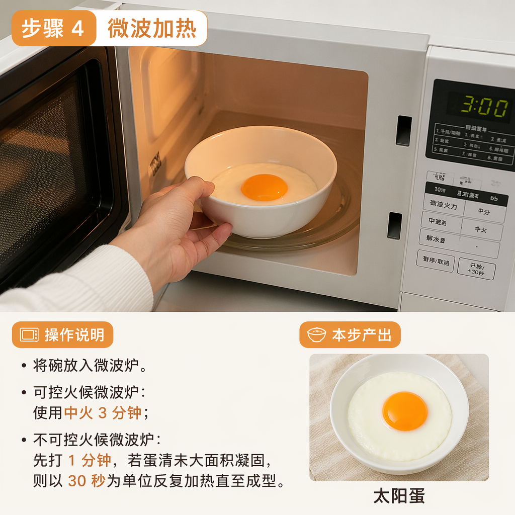 Step 4: Microwave