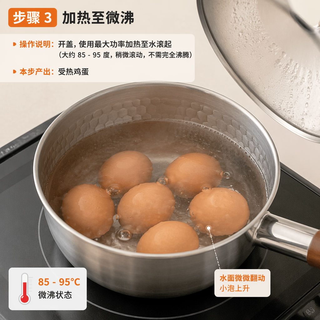 Step 3: Heat to a Simmer