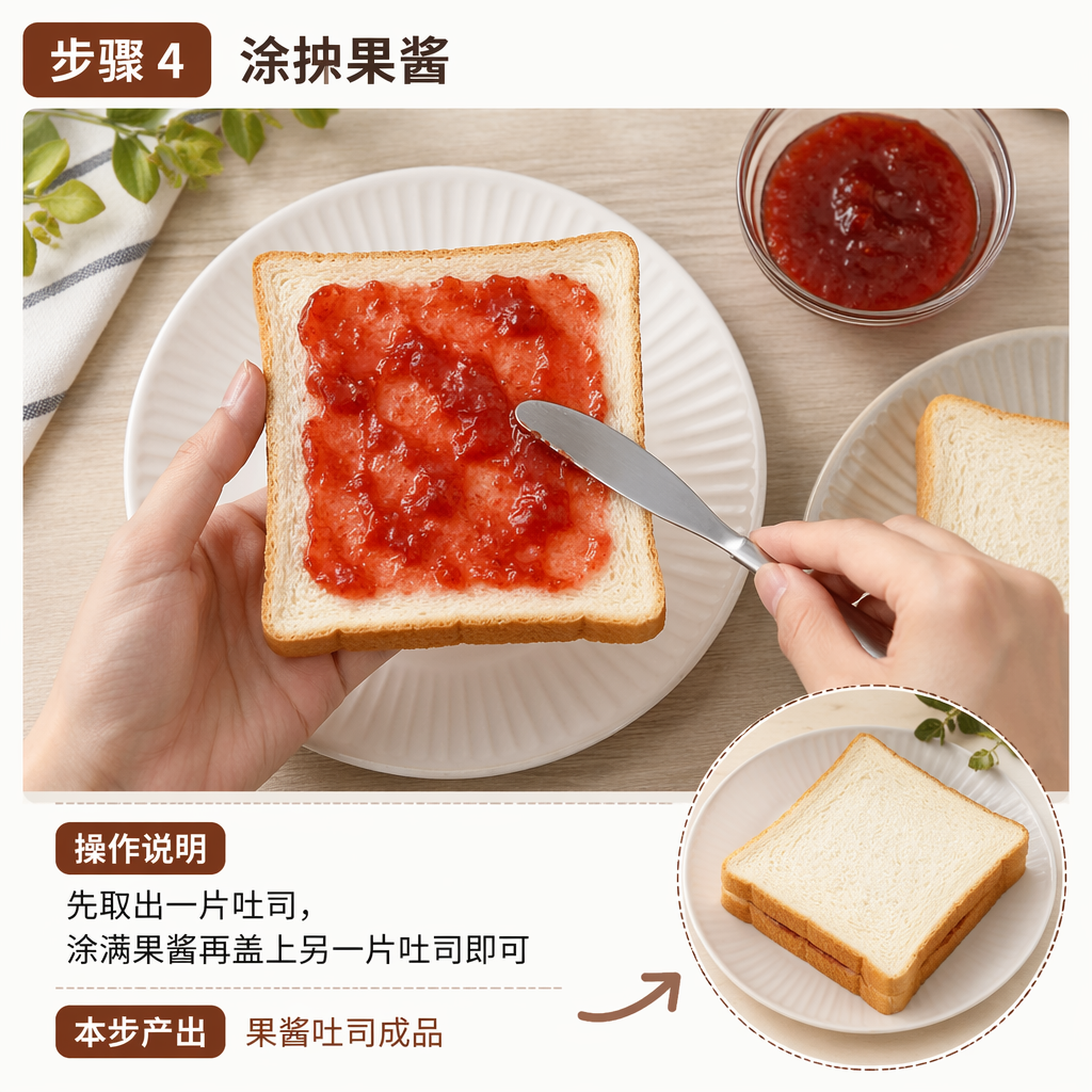 Step 4: Spread the Jam